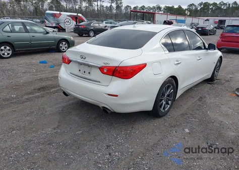 2017 Infiniti Q50 Premium z USA, uszkodzony, nr VIN JN1EV7AP4HM740833